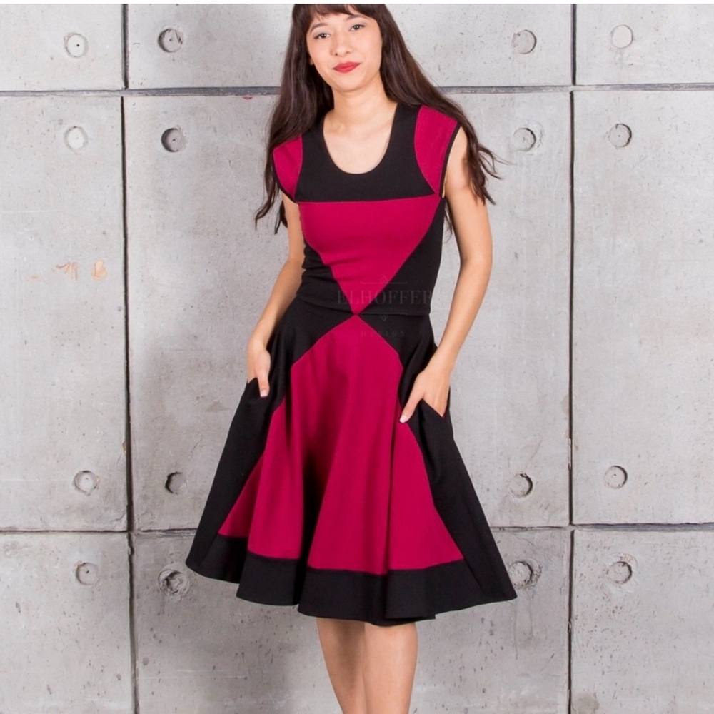 Elhoffer design retired widow Sigil dress medium